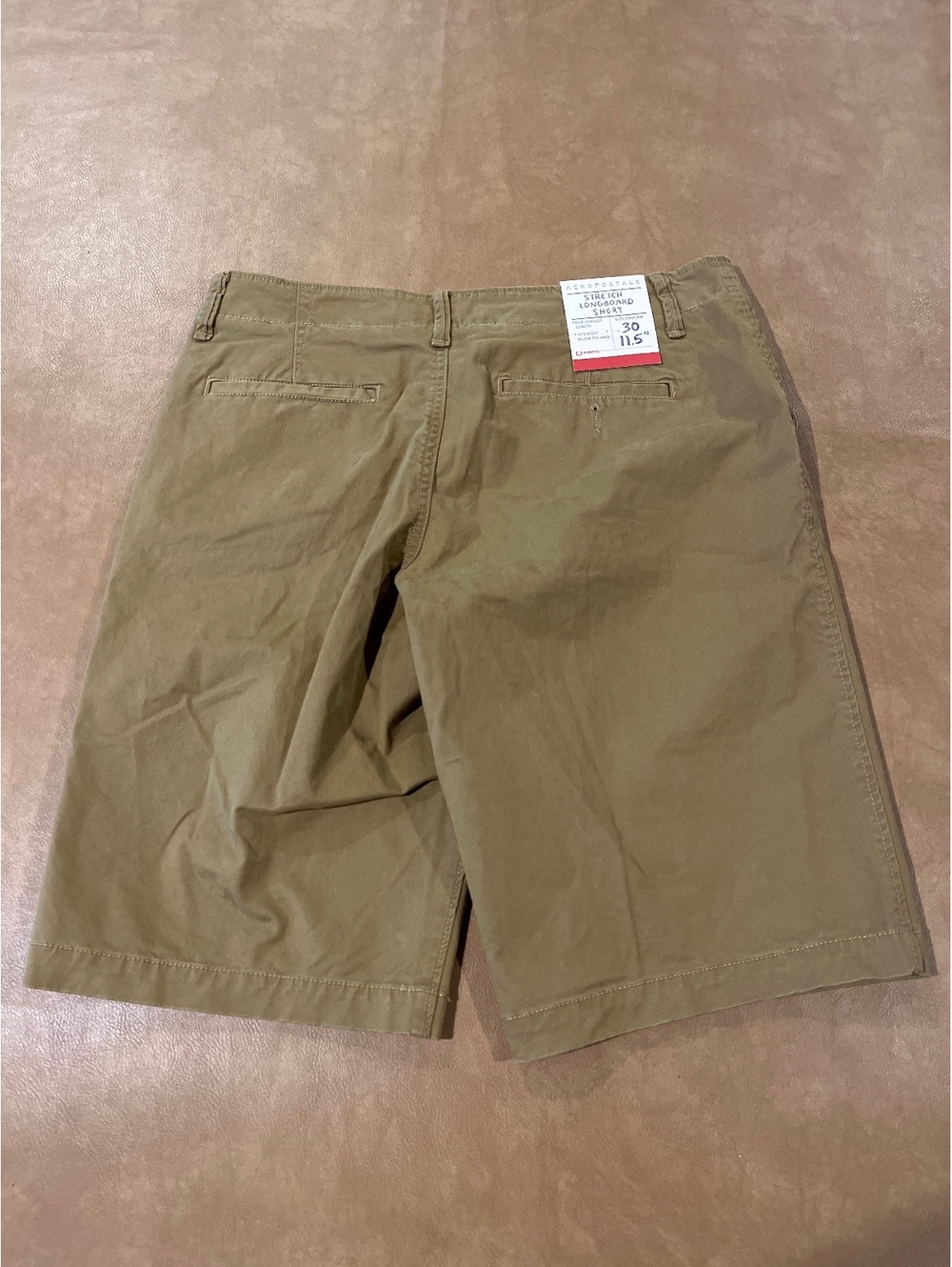 Aeropostale Stretch Longboard Shorts Khaki (Men’s 30) NWT